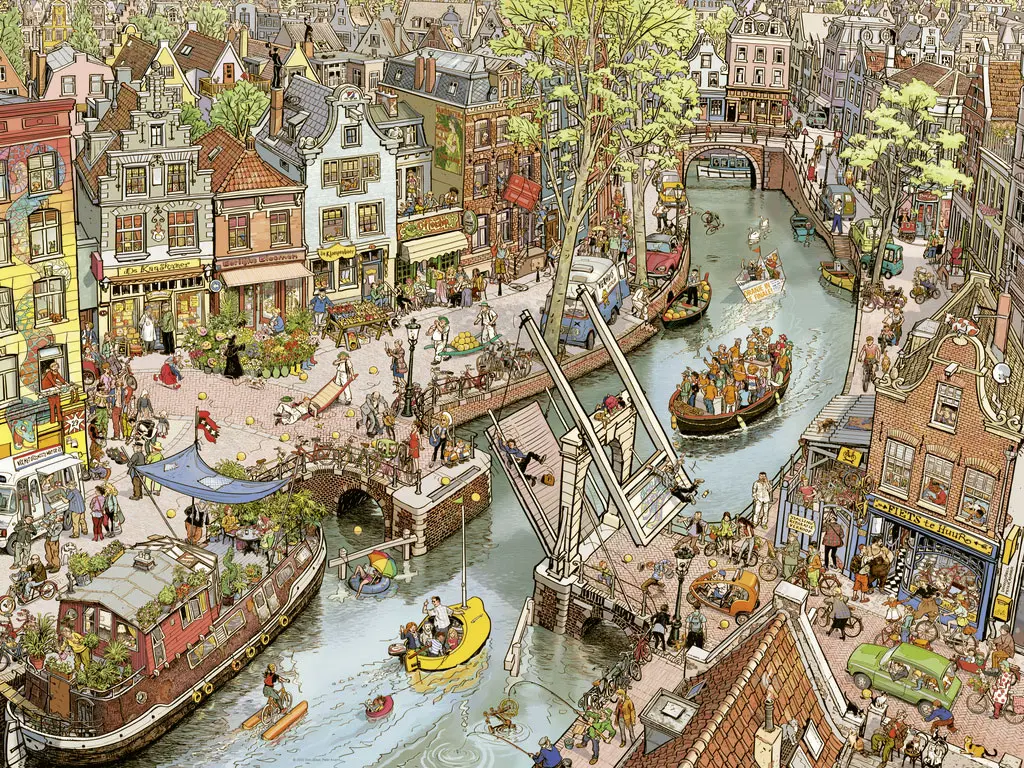Puzzle 1500 elementów. Czas na zdjęcie + plakat - Puzzle