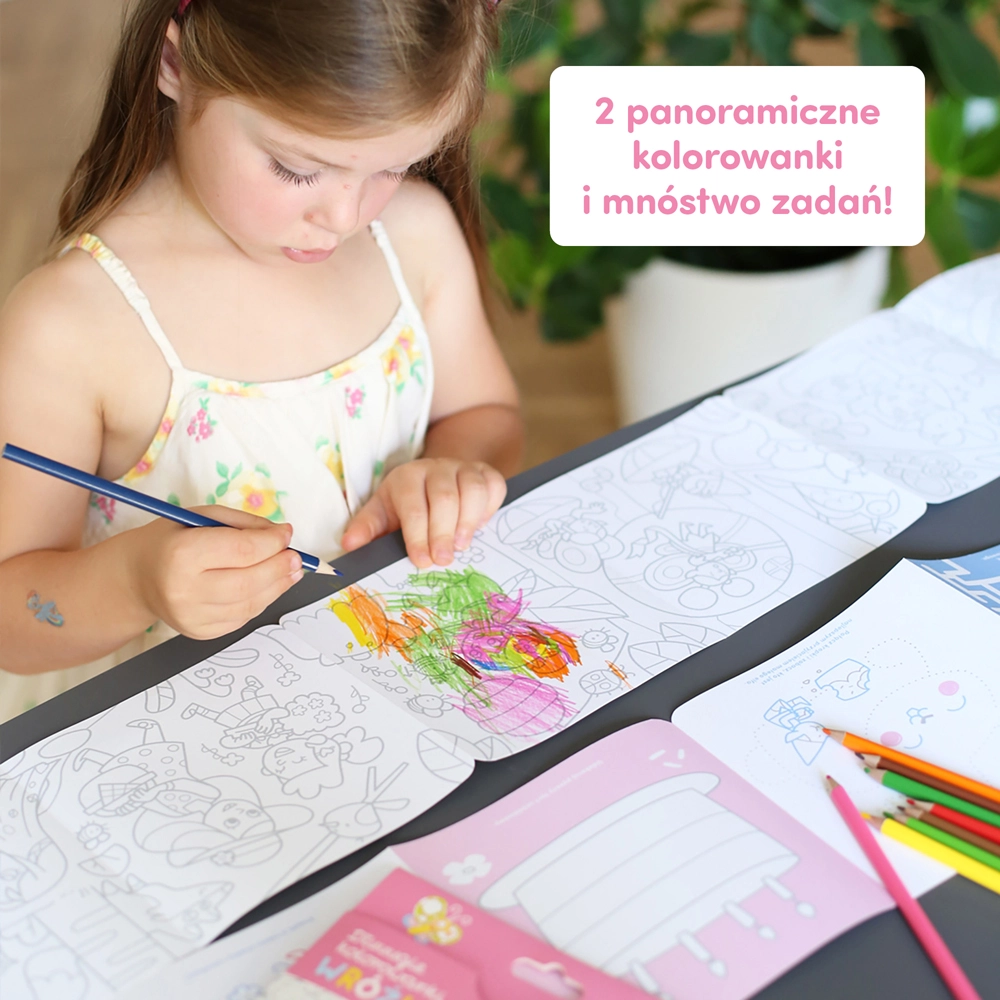 Dłuuugie kolorowanki. Wróżki - Książki