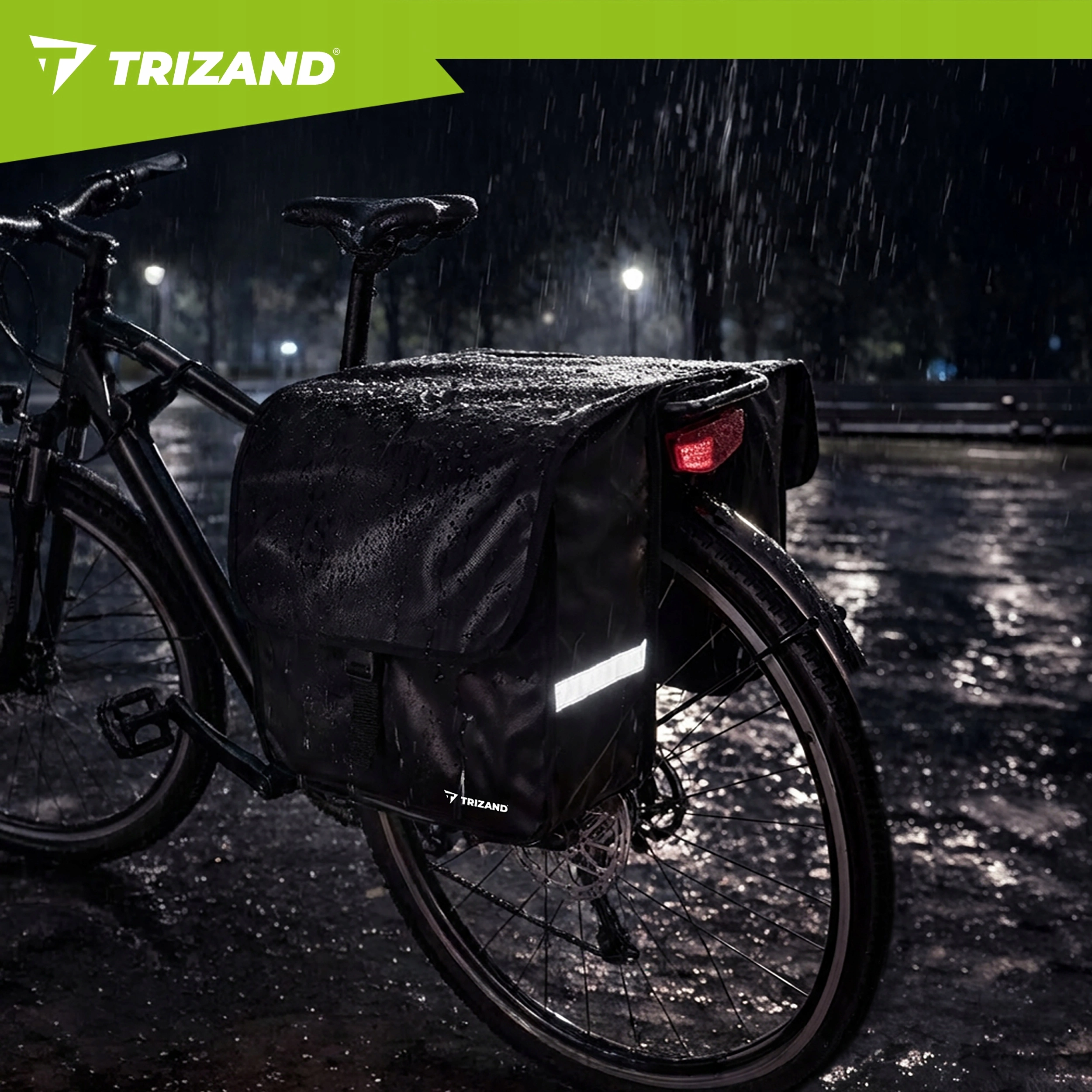 Sakwa rowerowa podwójna 28L Trizand - Zabawki