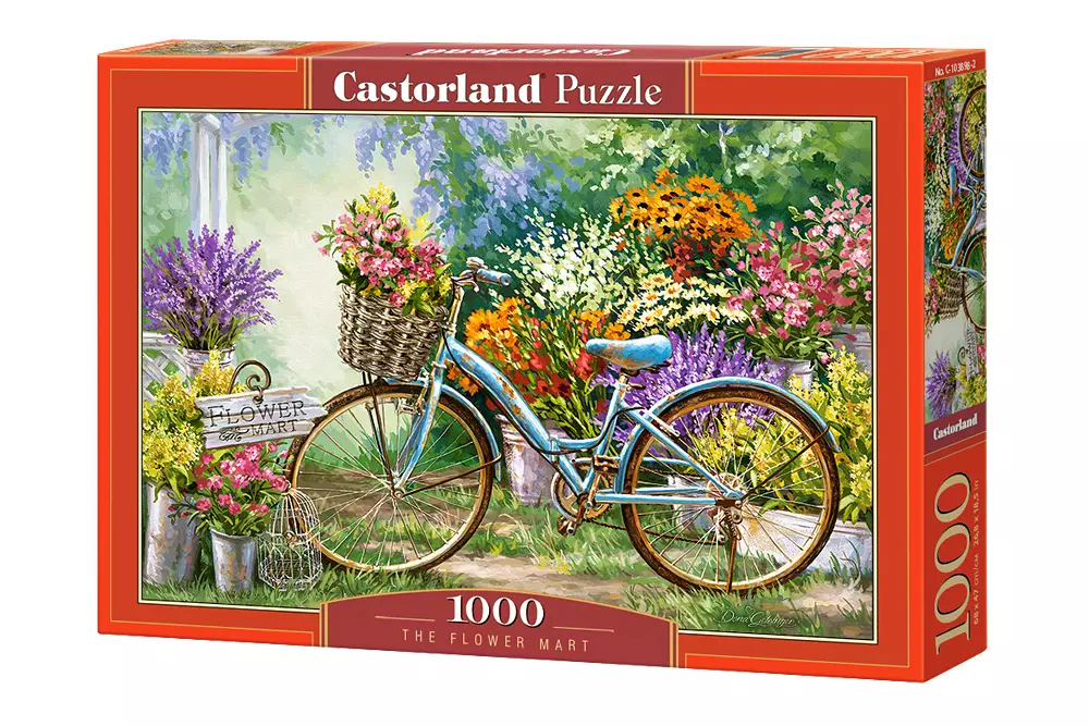 Puzzle 1000 elementów. The Flower Mart - Puzzle