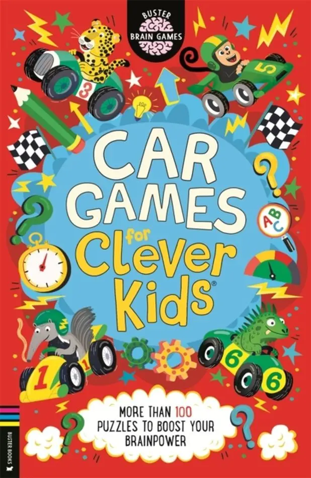 Car Games for Clever Kids. More than 100 Travel Puzzles to Boost Your Brainpower - Książki