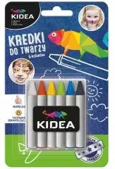 Kredki do twarzy 6 kolorów x 2,5g - Papiernicze i szkolne