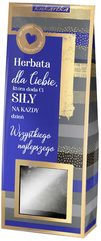 Herbata czarna "Dla Ciebie, która doda Ci siły" - Kawa i herbata