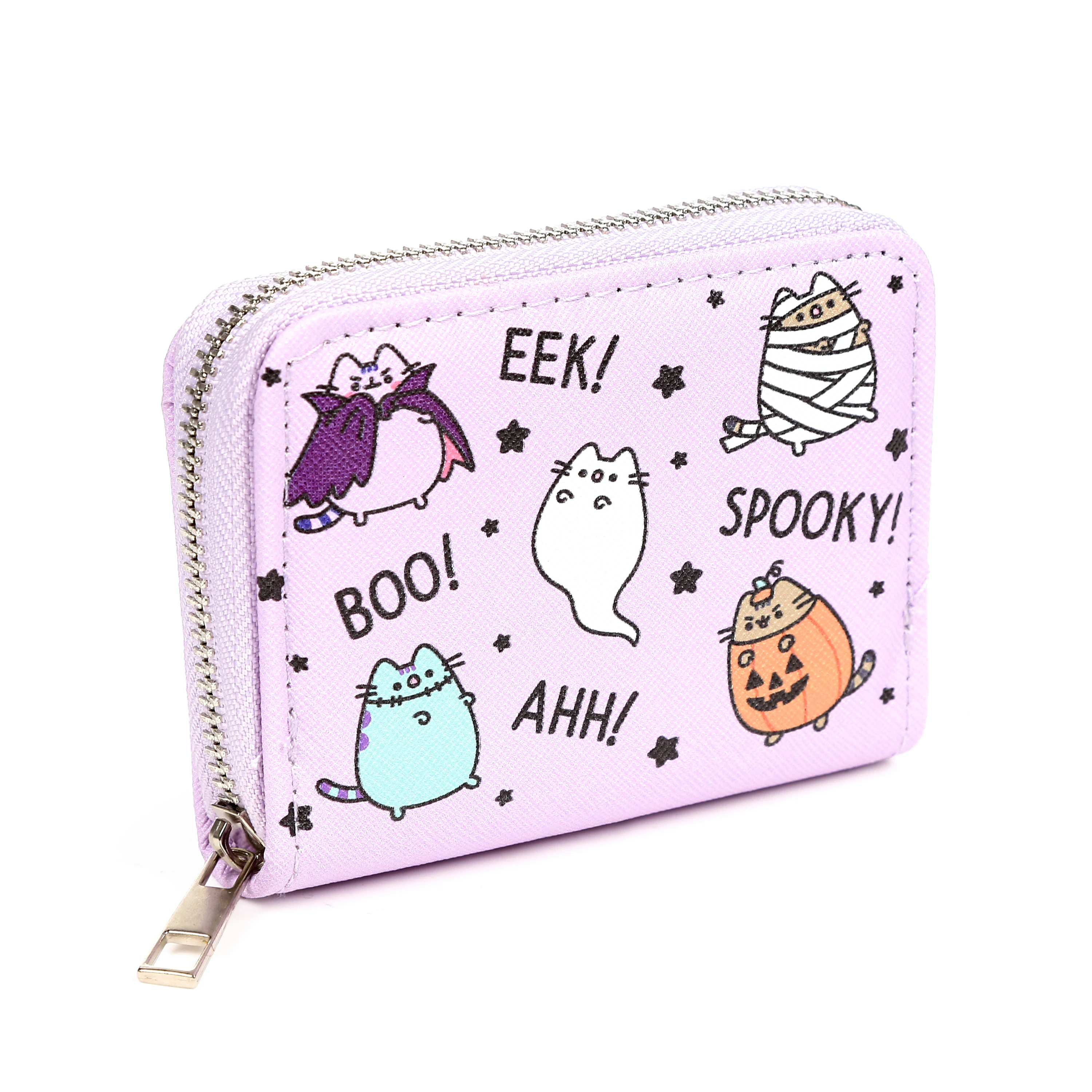 Portfel z zamkiem błyskawicznym - Pusheen Halloween Zip - Papiernicze i szkolne