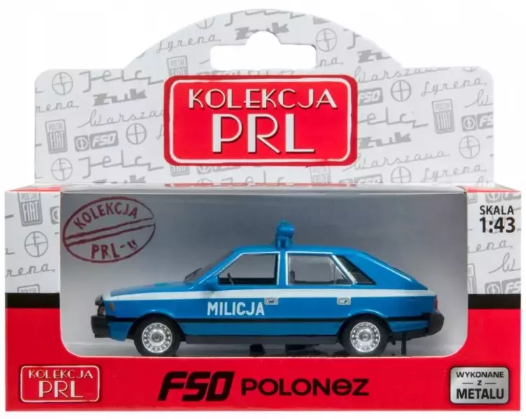 Kolekcja PRL-u. Polonez, Milicja - Zabawki