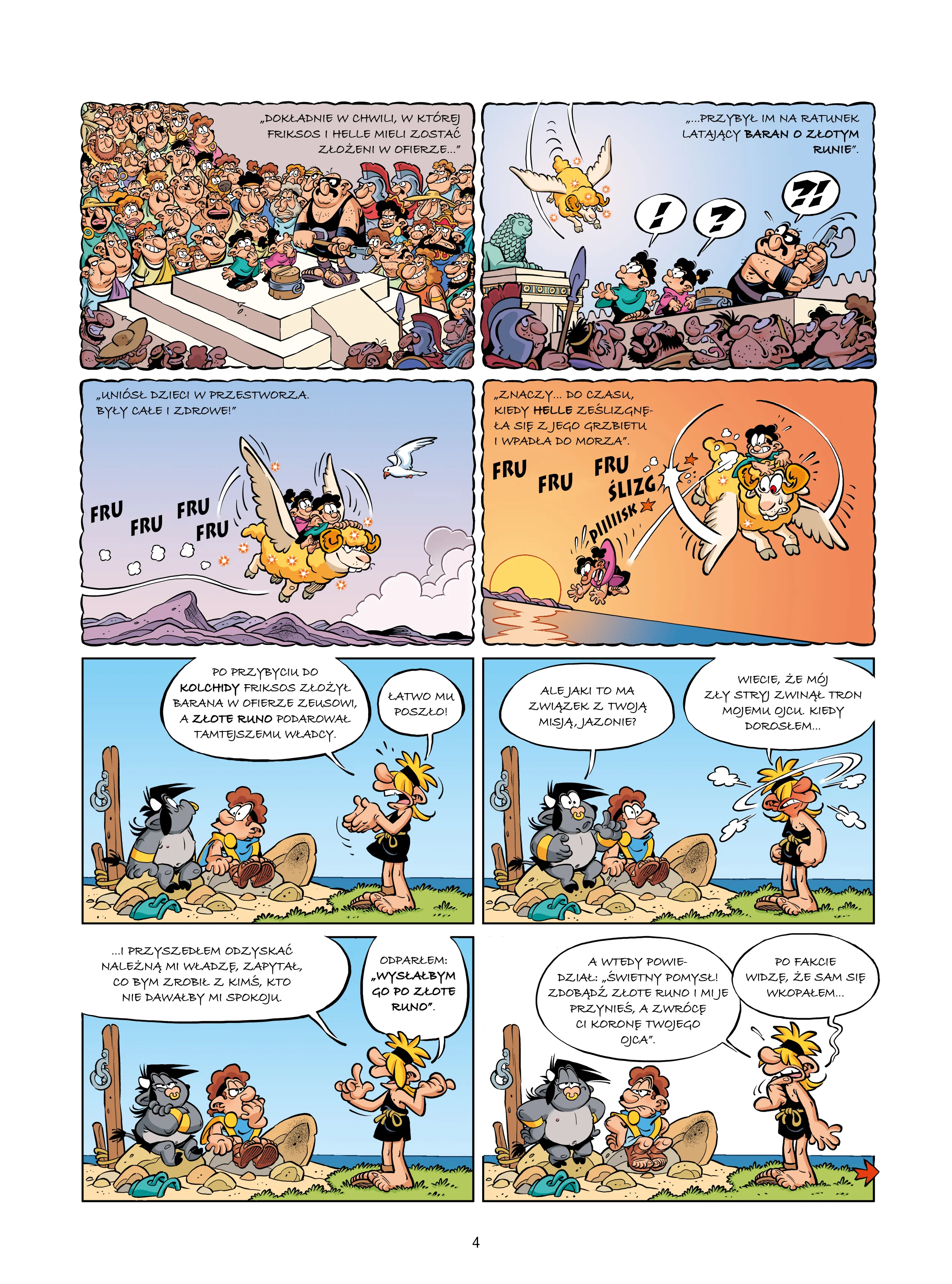 Mali bogowie. Tom 14. Argonauci i złote runo - Książki