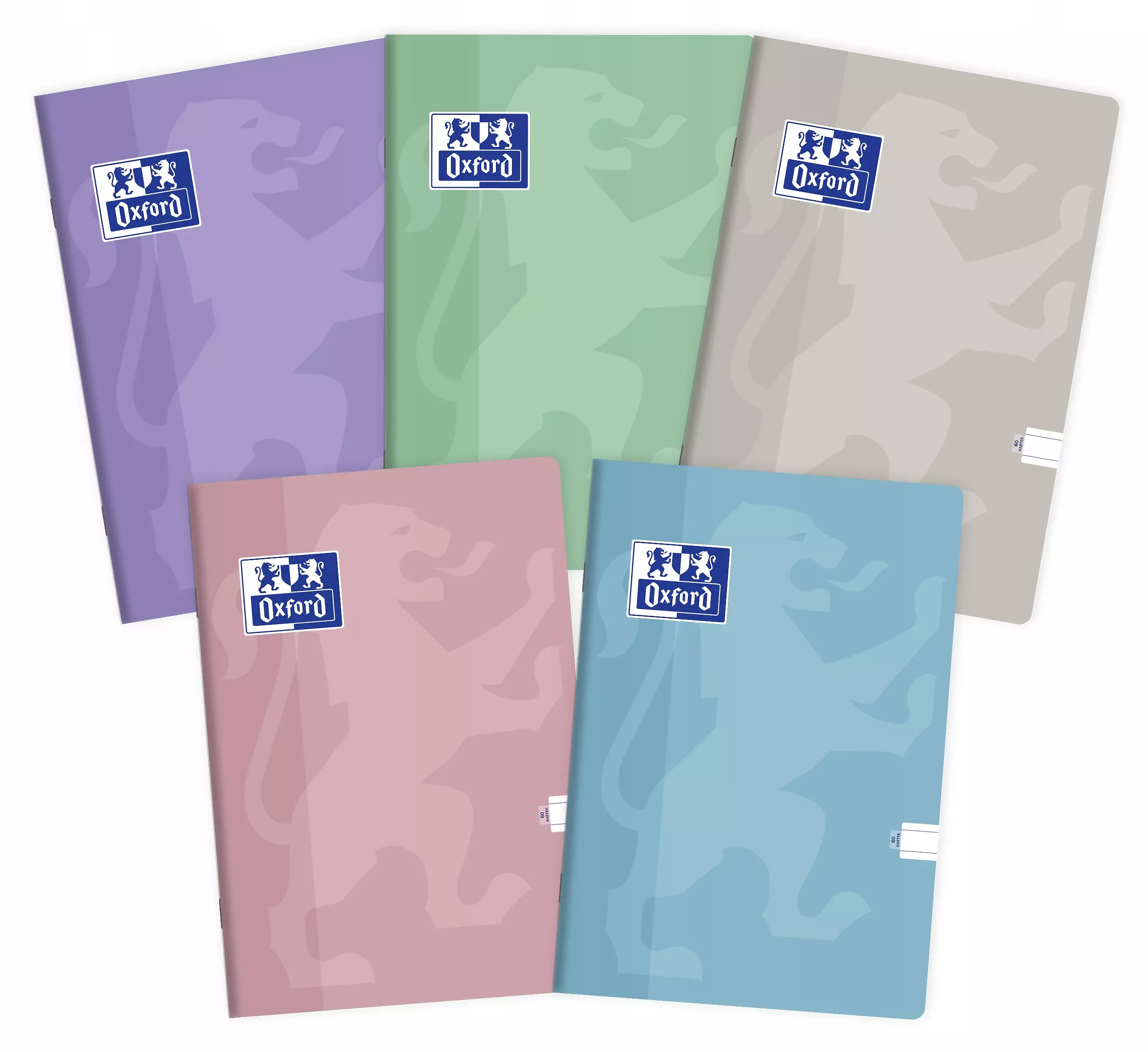 Zeszyt A5/60k linia Touch Pastel Oxf A 5 - Papiernicze i szkolne