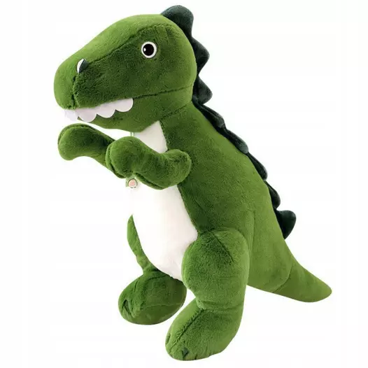 Pluszowa Maskotka Przytulanka Dinozaur Zielony 27cm - Zabawki