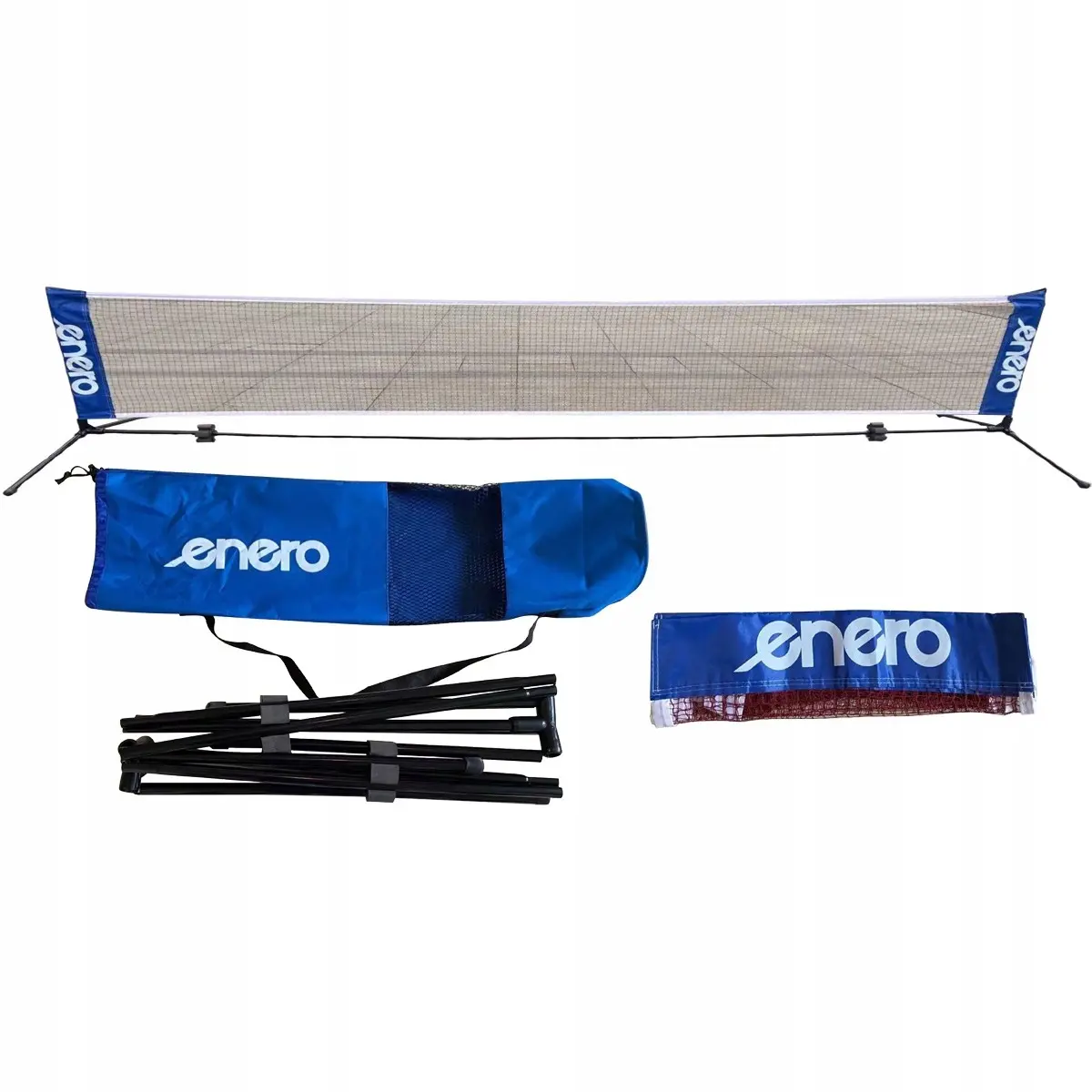 Siatka ze Słupkami Enero 310X73CM 2W1 do Tenisa Ziemnego, Siatkonogi - Elektronika i akcesoria