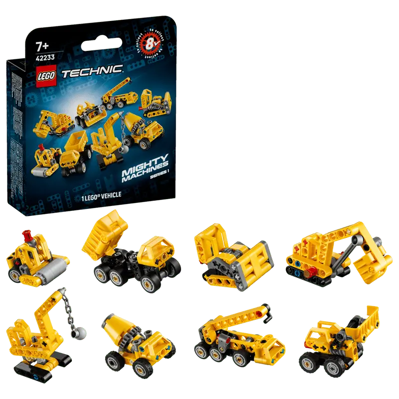 LEGO Technic Potężne maszyny 42233 - Zabawki