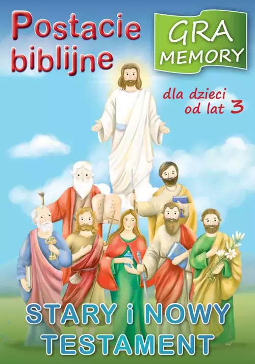 Gra memory. Postacie biblijne - Gry
