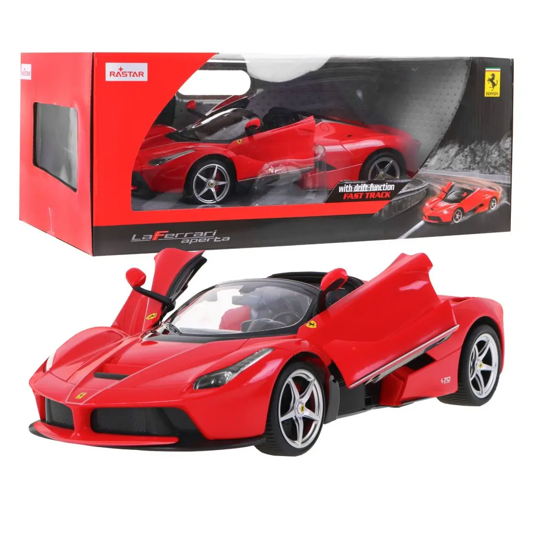 Ferrari LaFerrari Aperta czerwone RASTAR model 1:14 Zdalnie sterowane auto + pilot 2,4 GHz - Zabawki