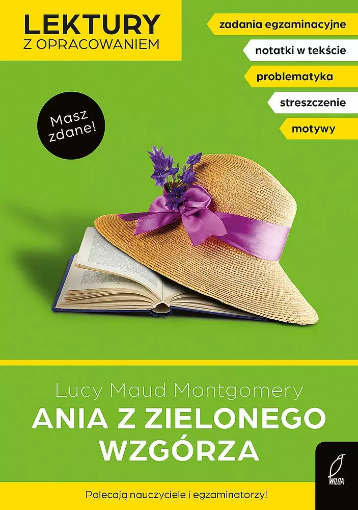 Ania z zielonego wzgórza. Lektury z opracowaniem - Książki