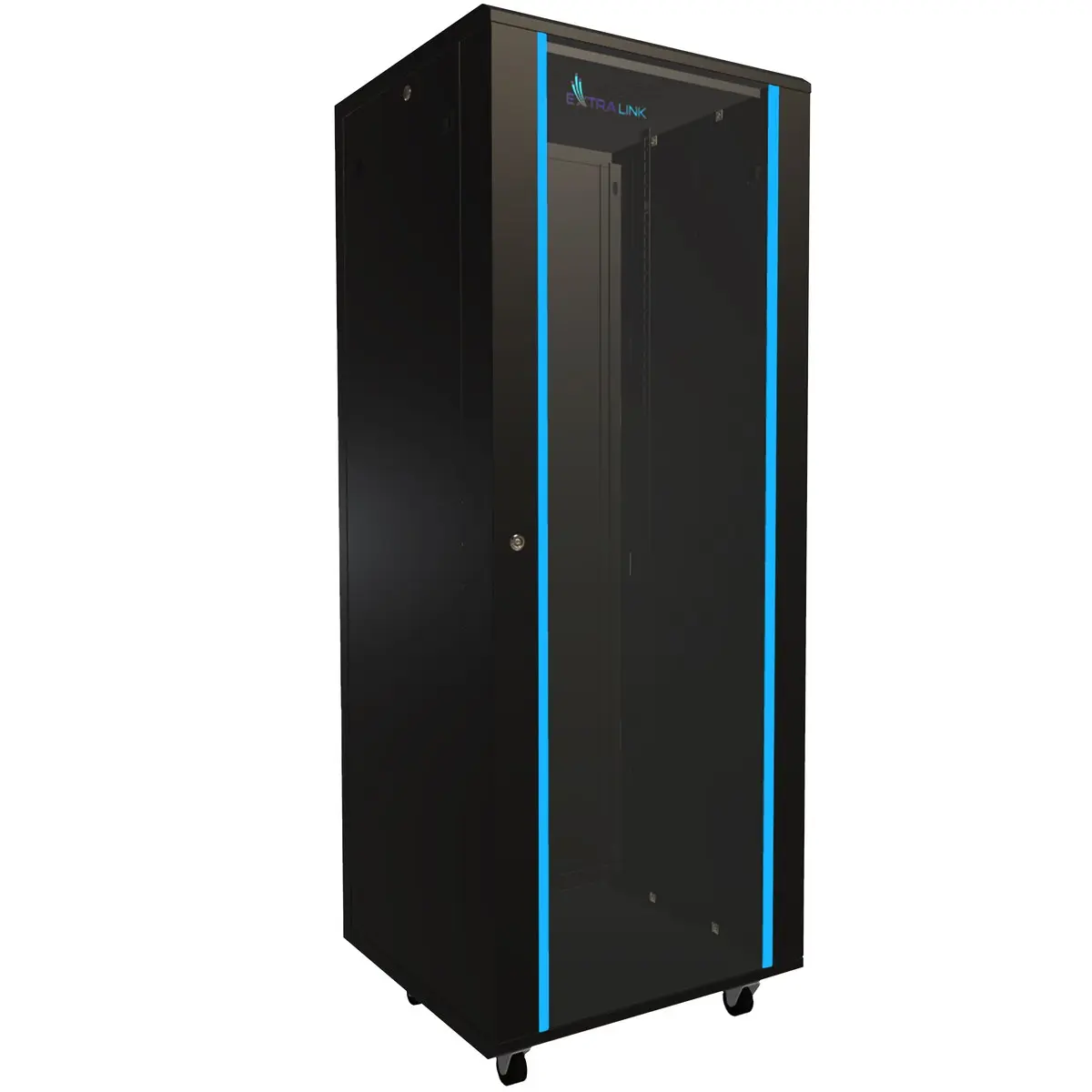 Extralink 32U 600x600 Czarna | Szafa rack | stojąca - Elektronika i akcesoria