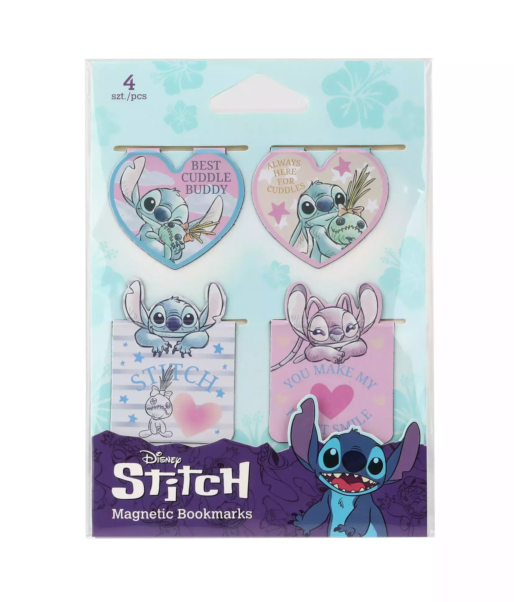 Zakładki magnetyczne Disney Fashion  Stitch wzór 1 - Papiernicze i szkolne