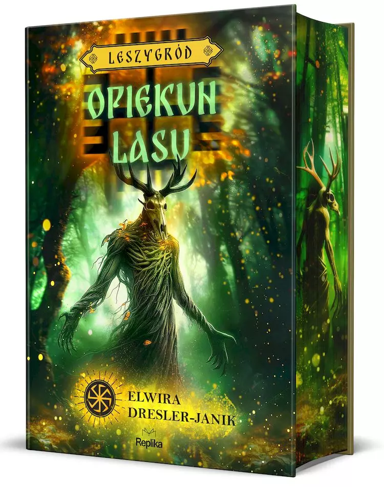 Leszygród. Tom 3. Opiekun lasu (barwione brzegi) - Książki