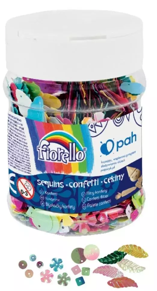 Confetti cekiny FIORELLO - Papiernicze i szkolne