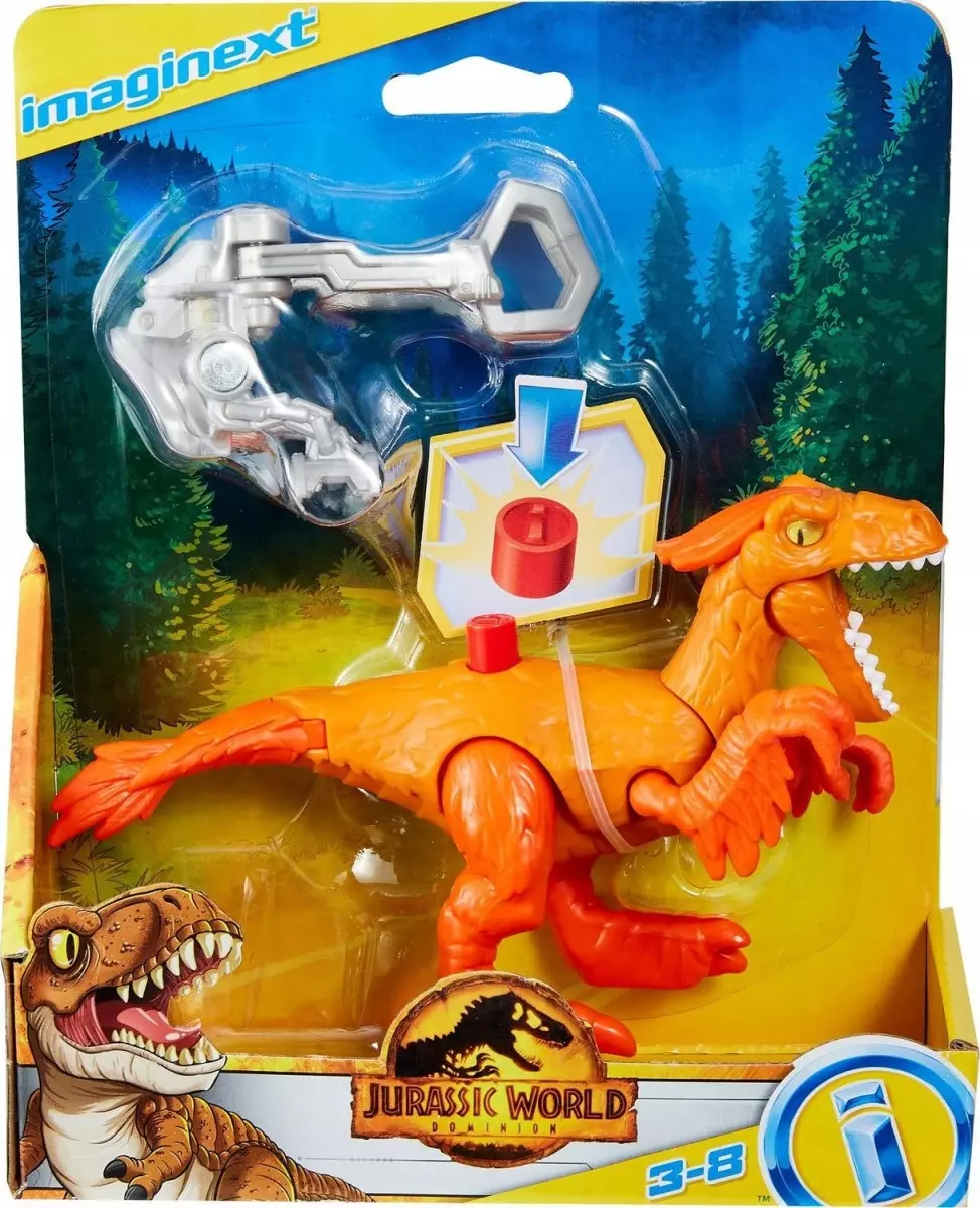Figurka Imaginext Jurassic World Pyroraptor - Zabawki