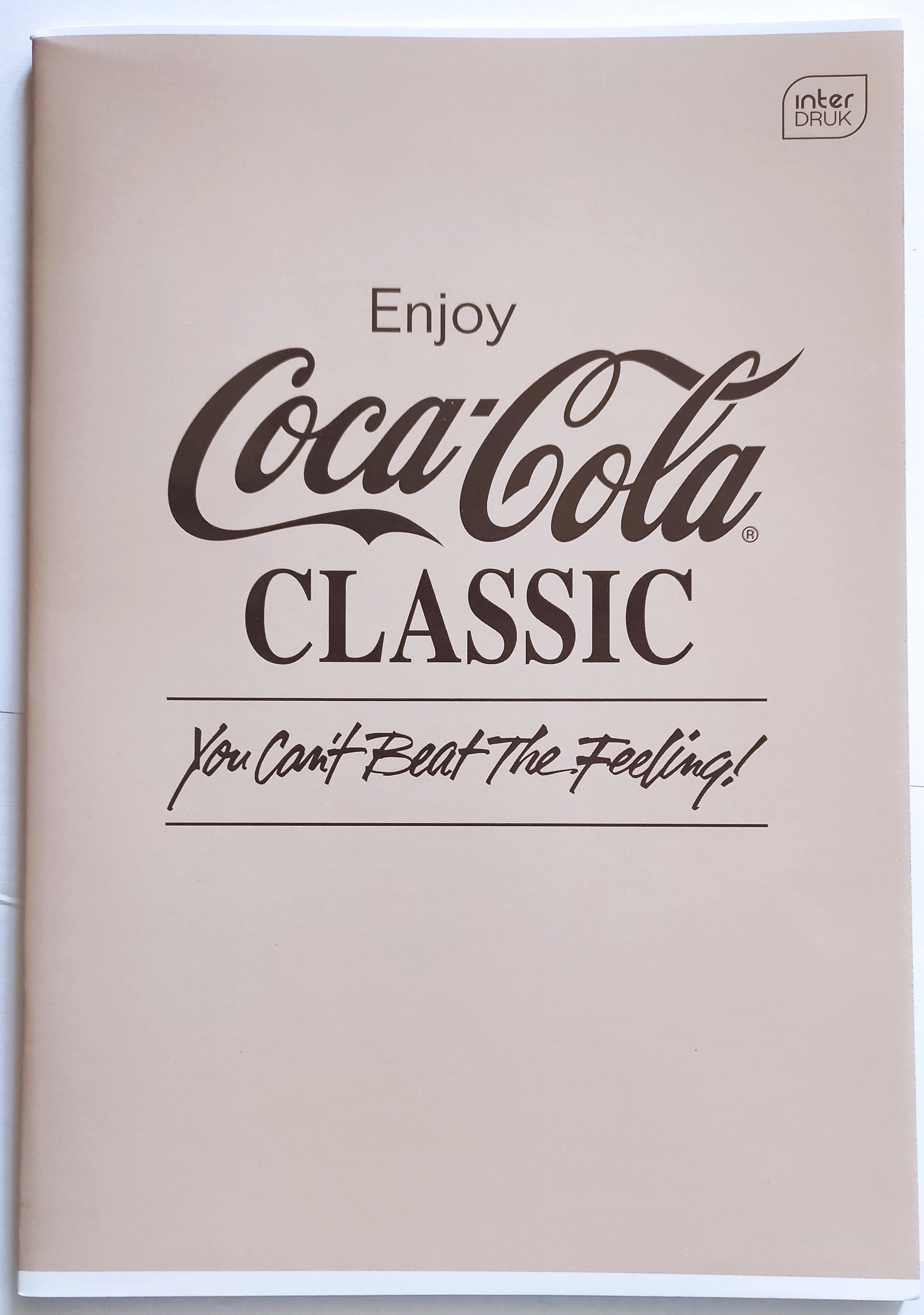 Zeszyt A4, 60 kartkek w kratkę, Hybrid Coca Cola - Papiernicze i szkolne