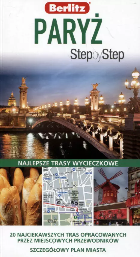 Paryż. Przewodnik Step by step, książka papierowa - Książki