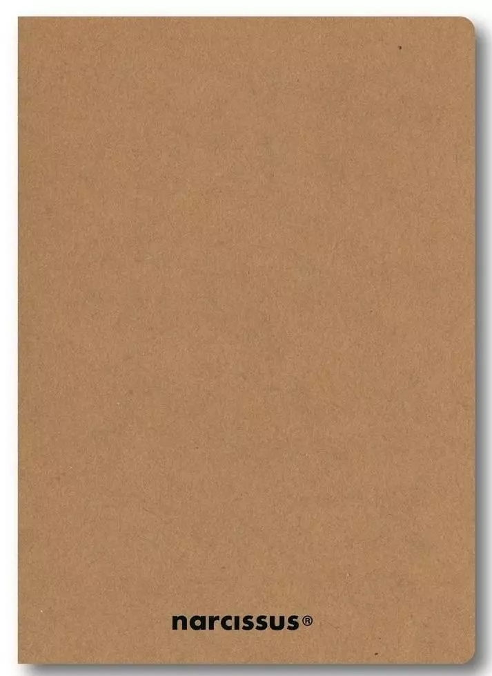 Zeszyt A6/40K kratka Eco Kraft (12szt) NARCISSUS - Papiernicze i szkolne