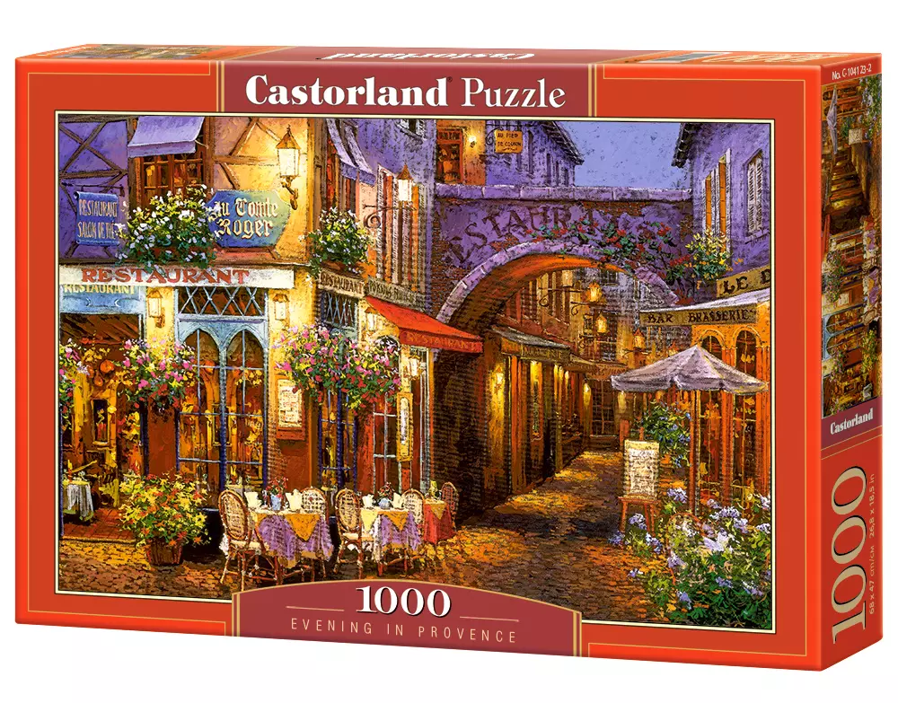 Puzzle 1000 elementów. Evening in Provence - Puzzle