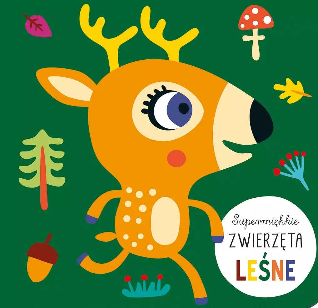 Supermiękkie. Zwierzęta leśne - Książki