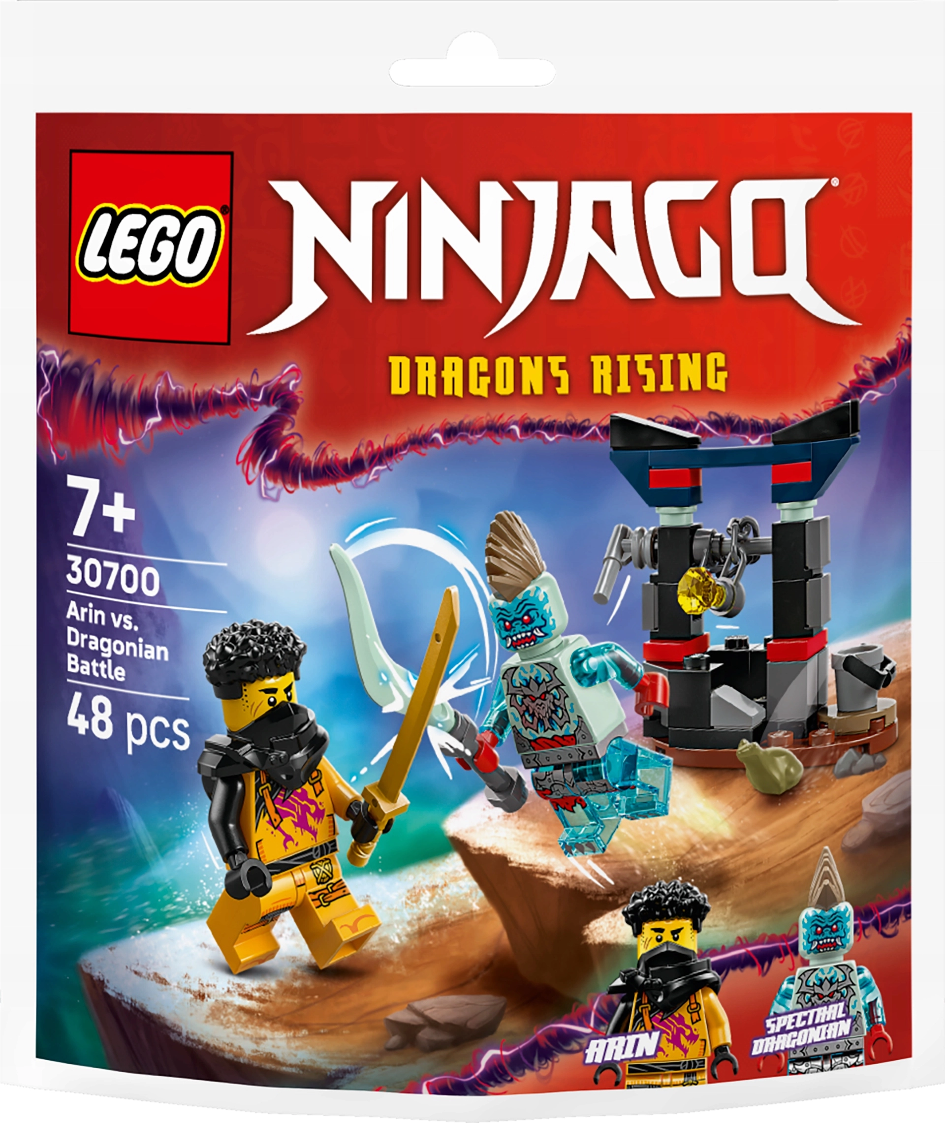 LEGO Ninjago Bitwa Arina z Dragonem 30700 - Zabawki