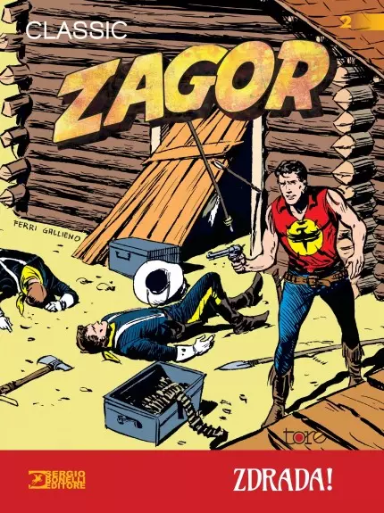 Zagor. Tom 2. Zdrada! + plakat - Książki