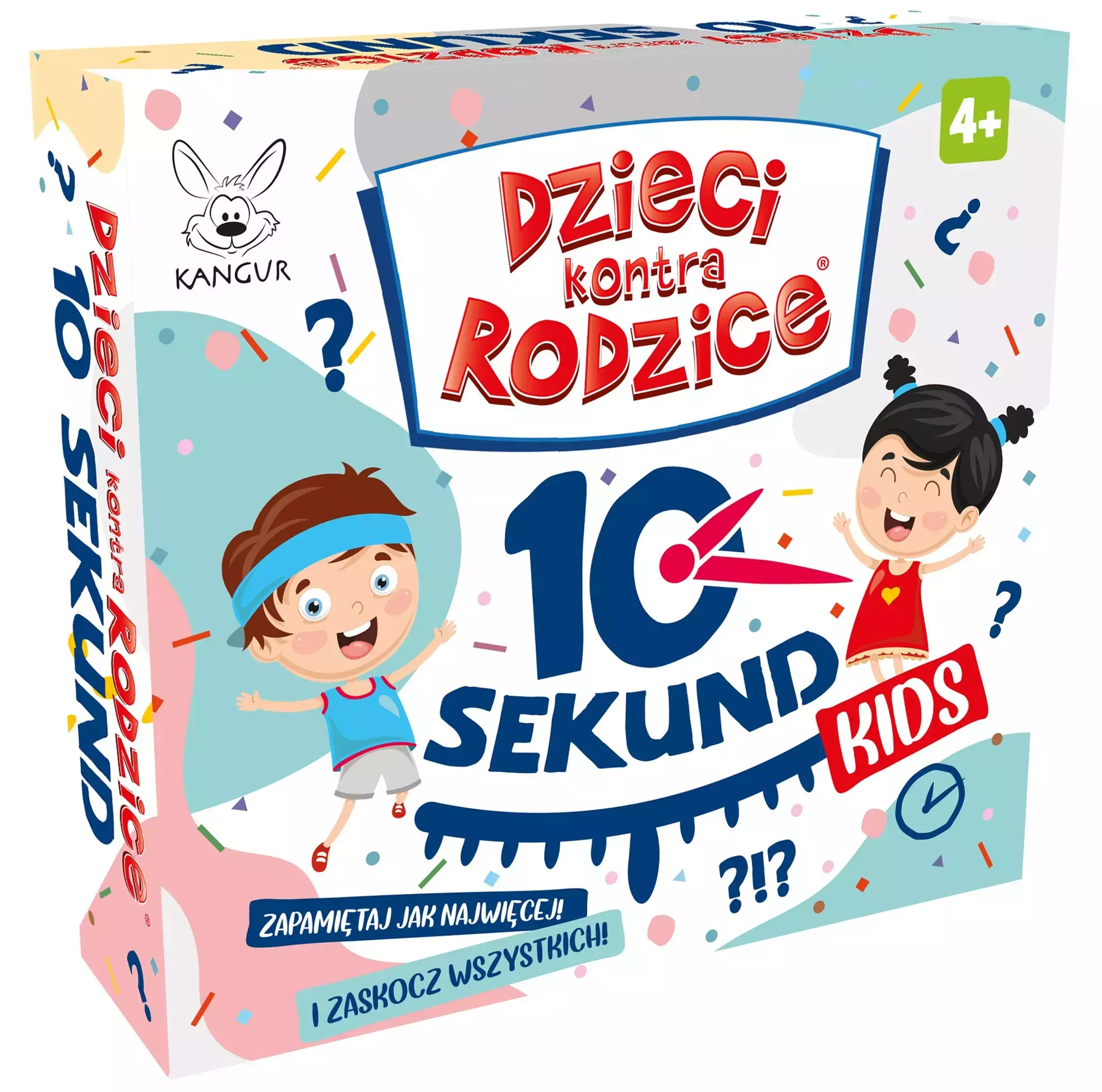 Dzieci kontra Rodzice 10 Sekund KIDS - Gry
