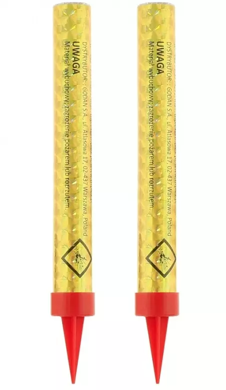 Fontanny tortowe złote 12 cm (2 sztuki) - Książki