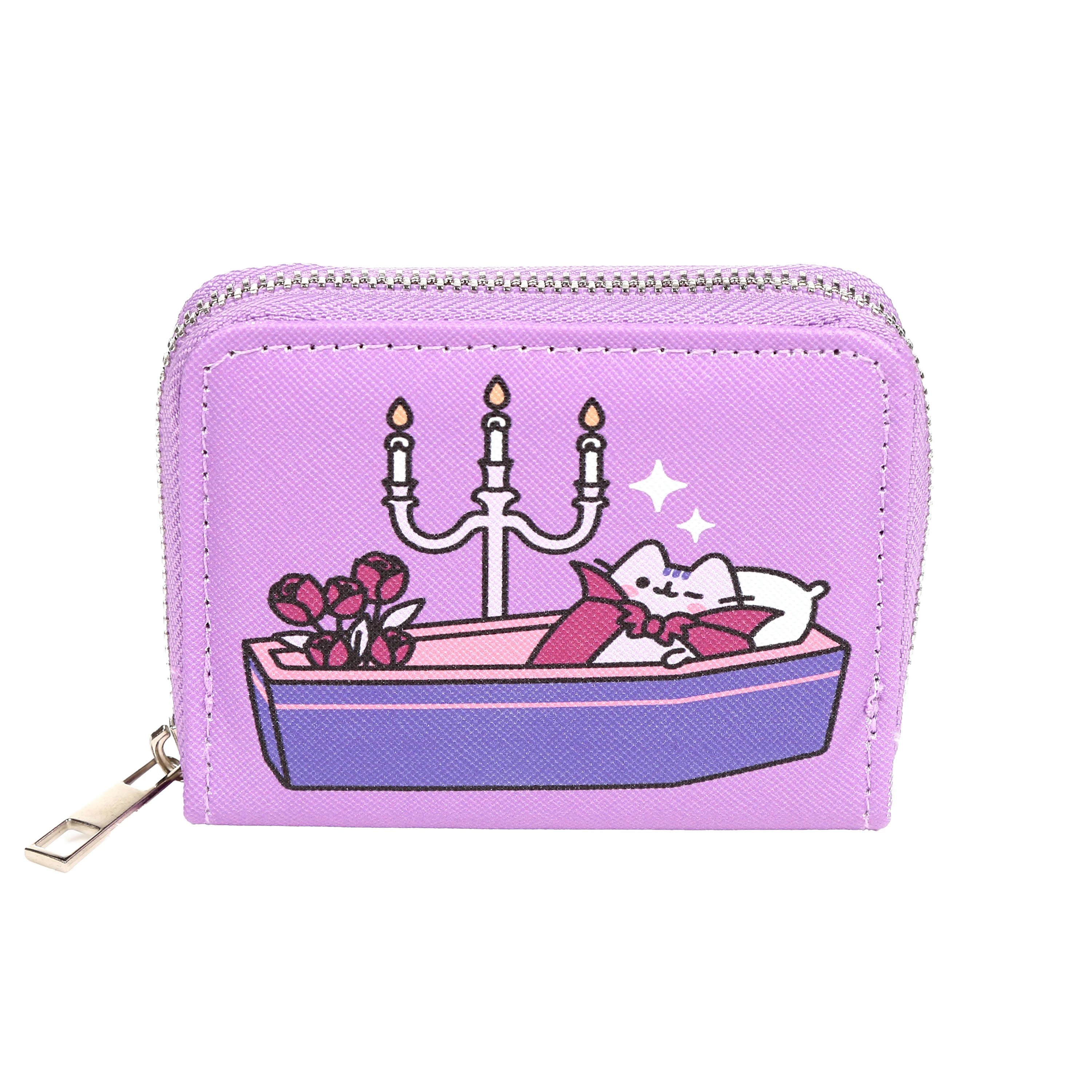 Portfel z zamkiem błyskawicznym - Pusheen Halloween Zip - Papiernicze i szkolne