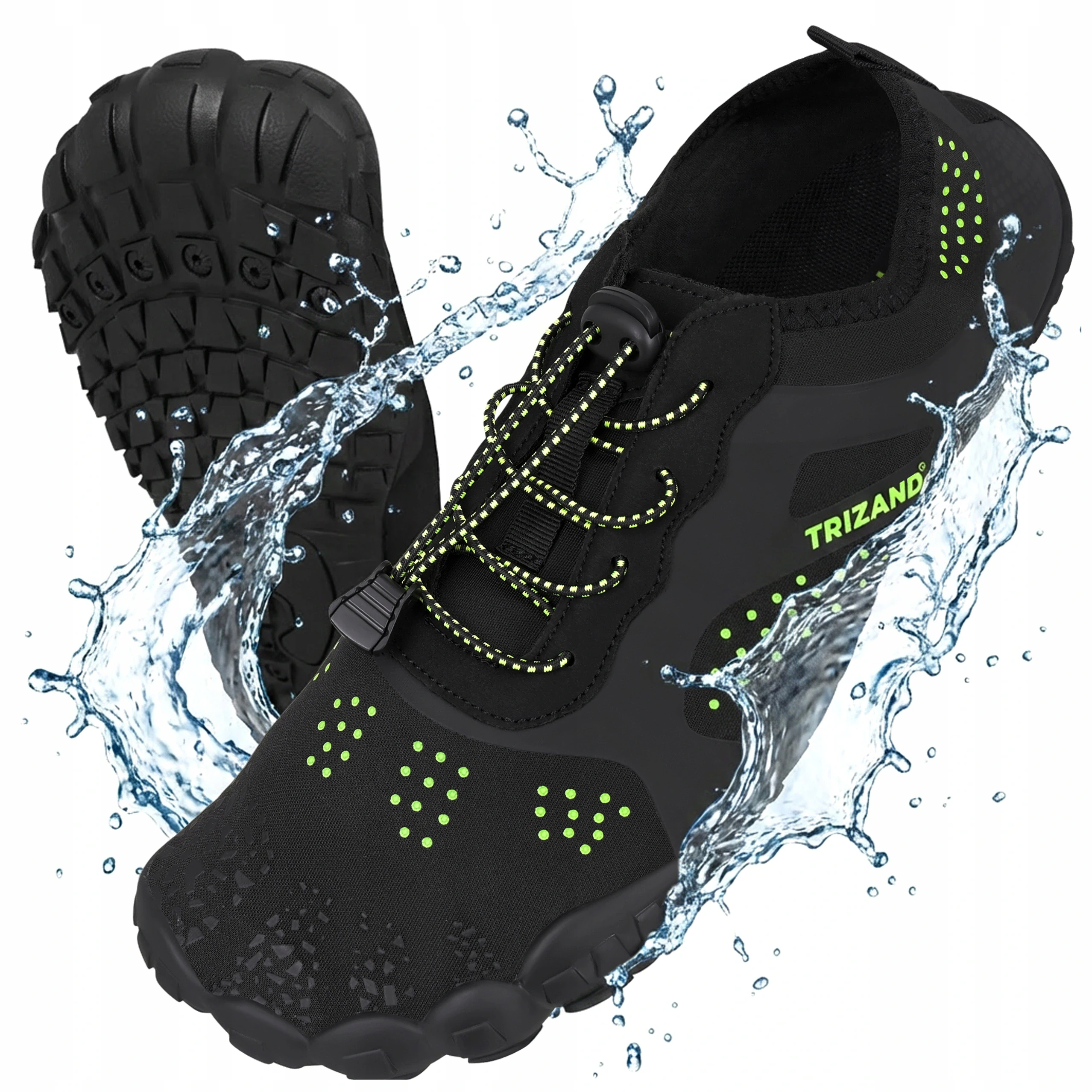 Buty do wody czarne- rozmiar 44 5mm Trizand - Elektronika i akcesoria