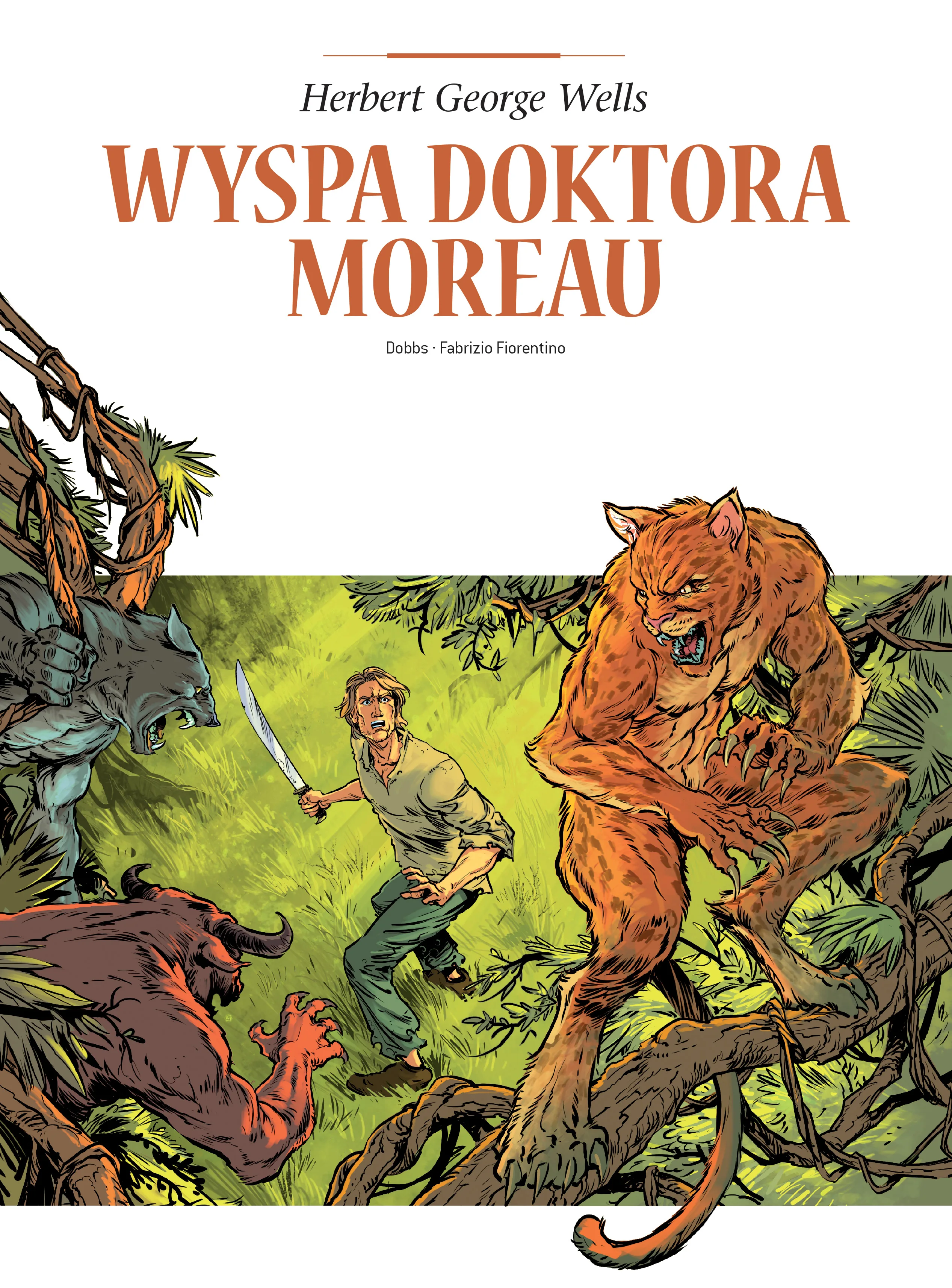Adaptacje literatury. Wyspa doktora Moreau - Książki