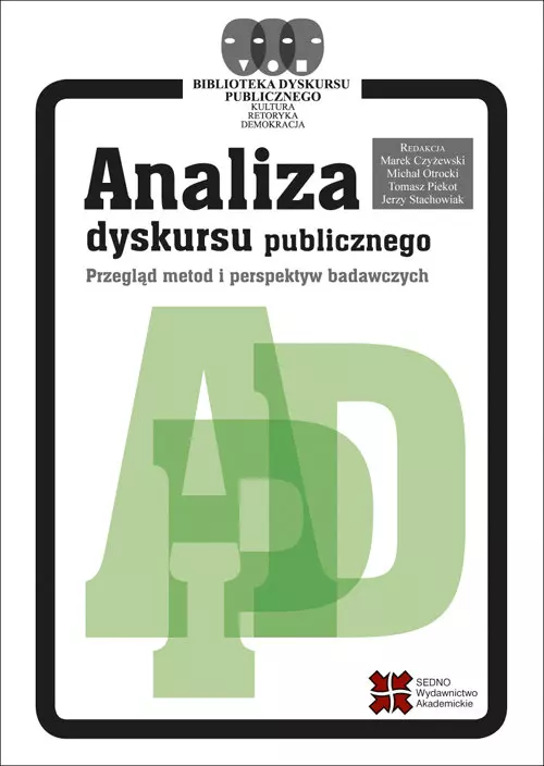 Analiza dyskursu publicznego - Książki