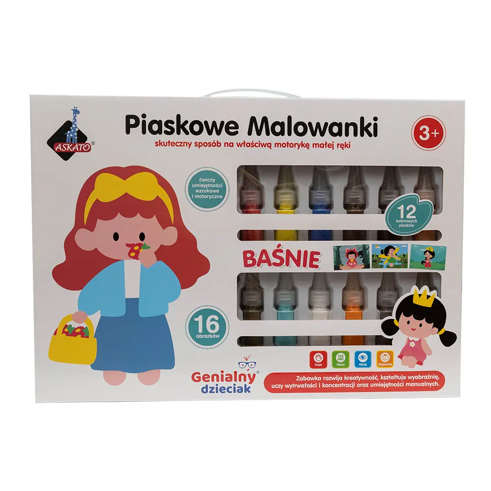 Piaskowe malowanki. Baśnie - Zabawki