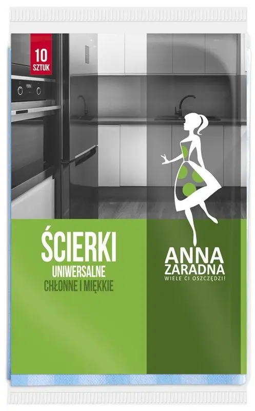 Ścierki domowe uniwersalne op. 10 szt., Anna Zaradna - Dom i ogród