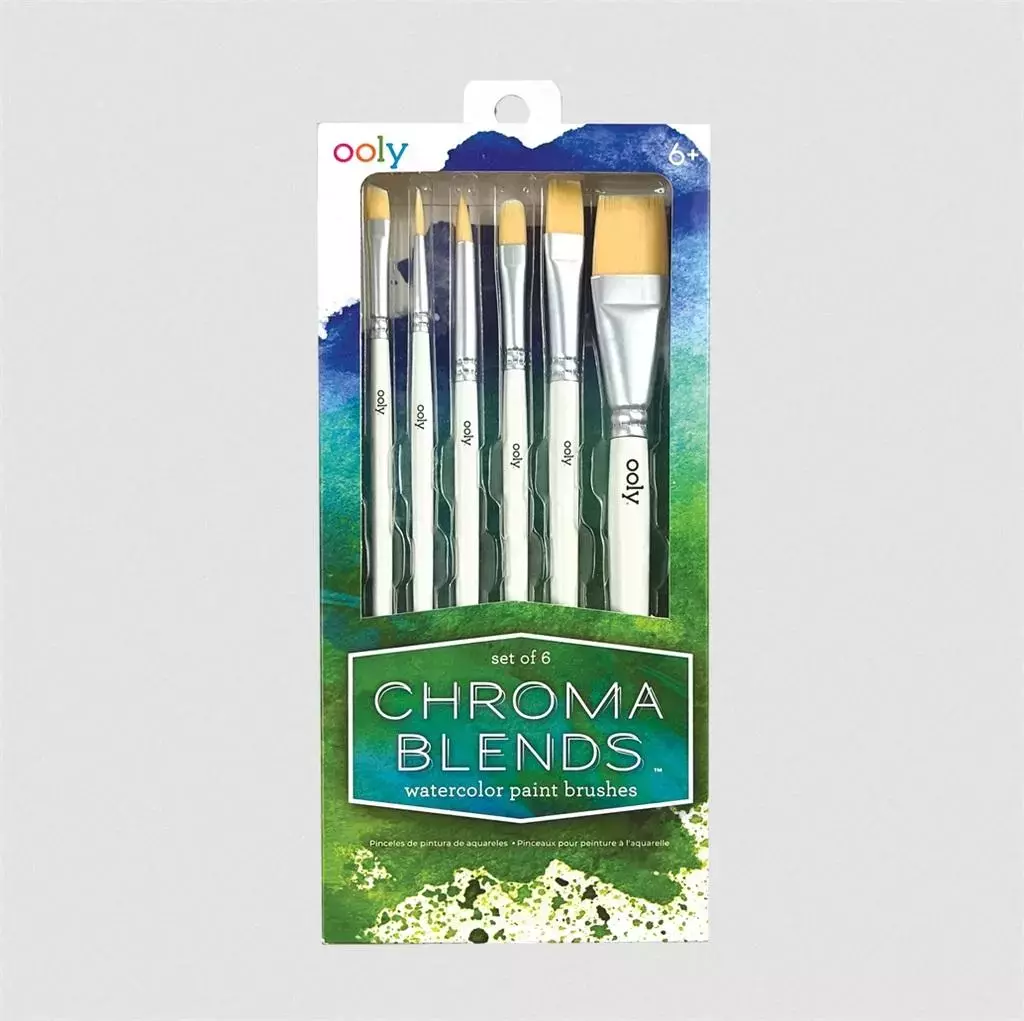 Pędzelki do akwareli Chroma Blends - Papiernicze i szkolne