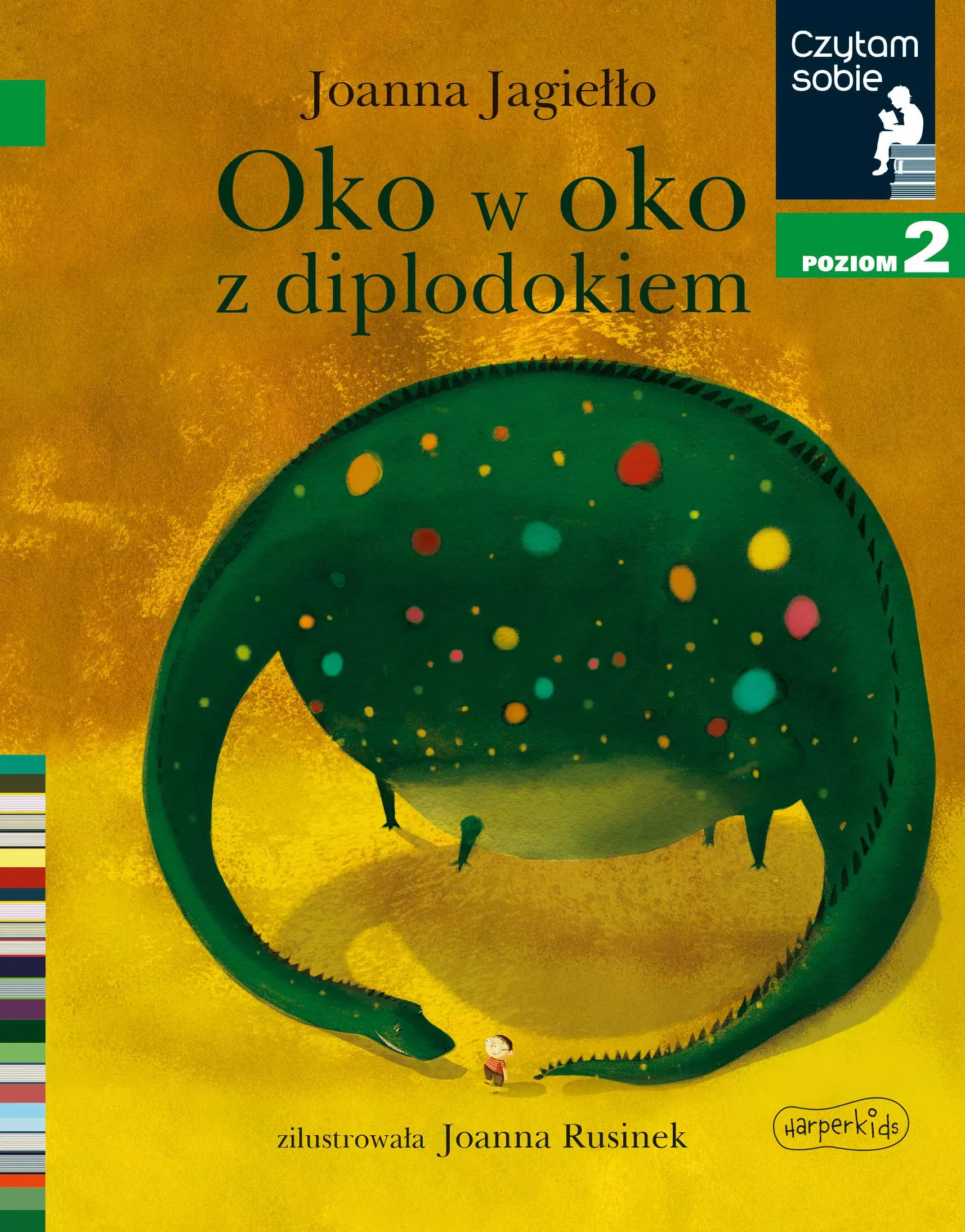 Czytam sobie. Poziom 2. Oko w oko z diplodokiem - Książki