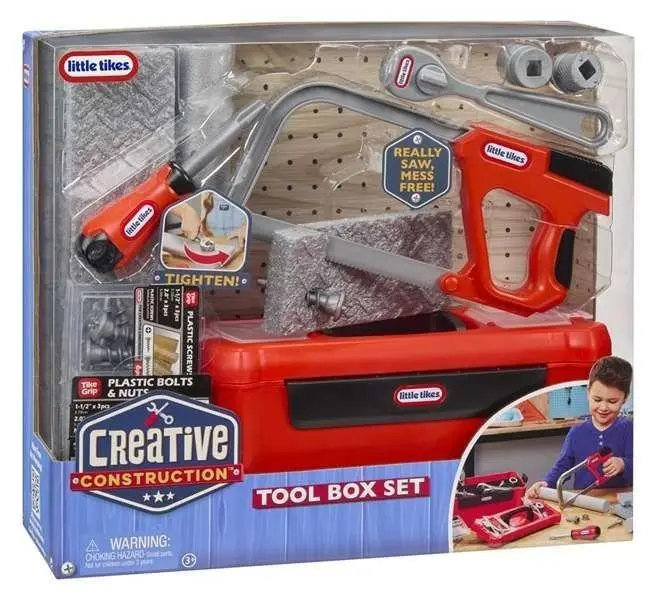 Creative Construction Tool Box Set - Zabawki