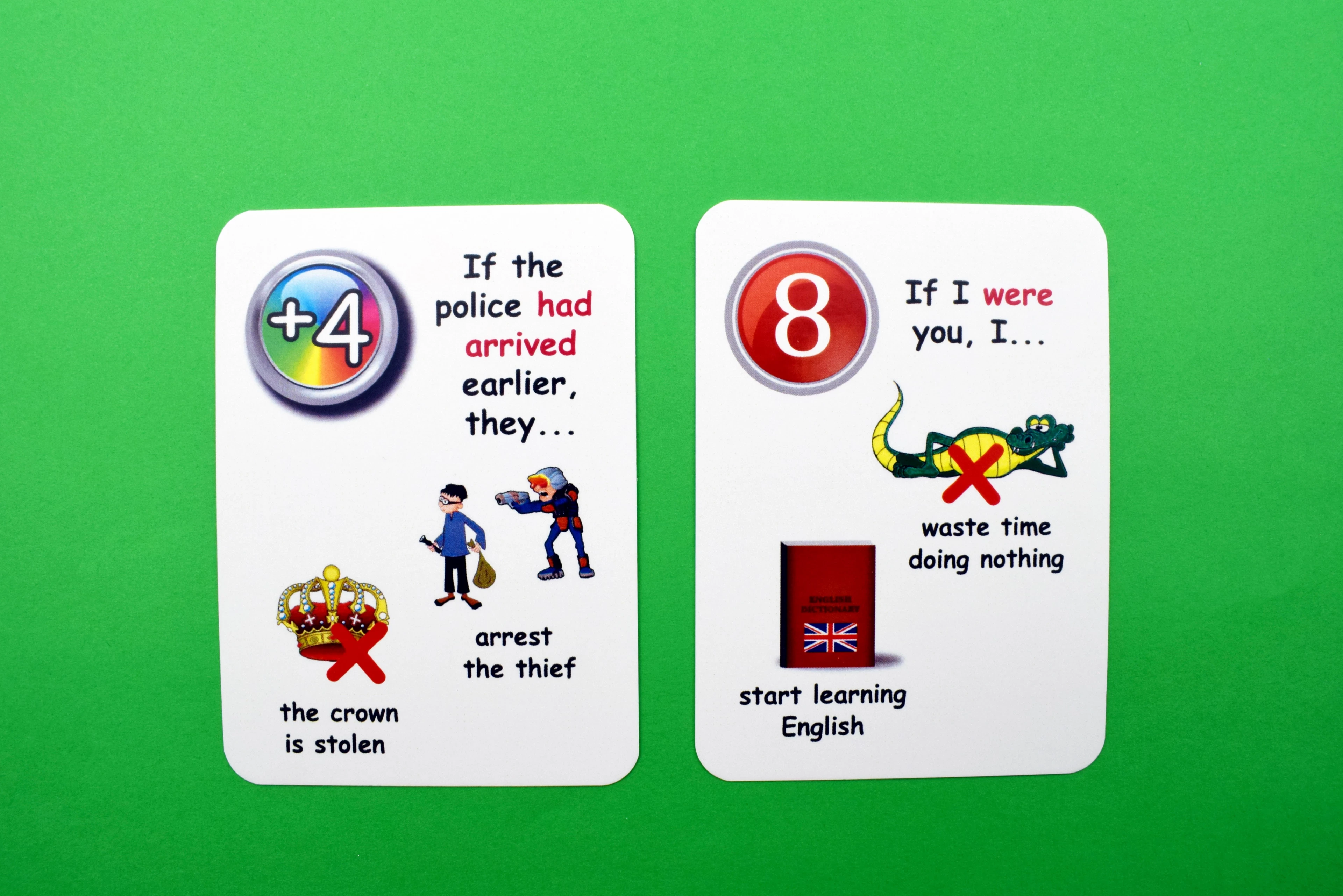 Fun Card English. Conditionals - Gry