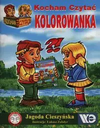 Kocham Czytać Kolorowanka - Książki