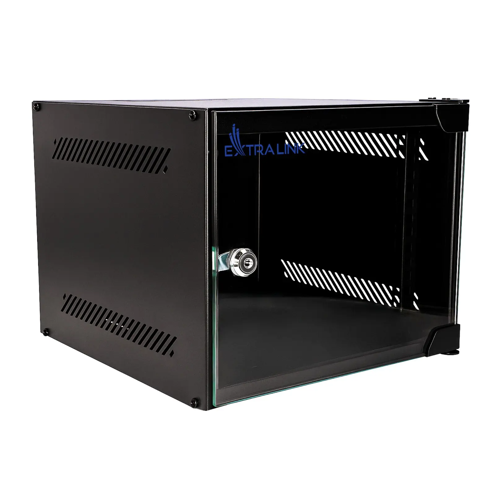 Extralink Lite 4U 10" 280X310 Czarna | Szafa rack | montowana na ścianie - Elektronika i akcesoria