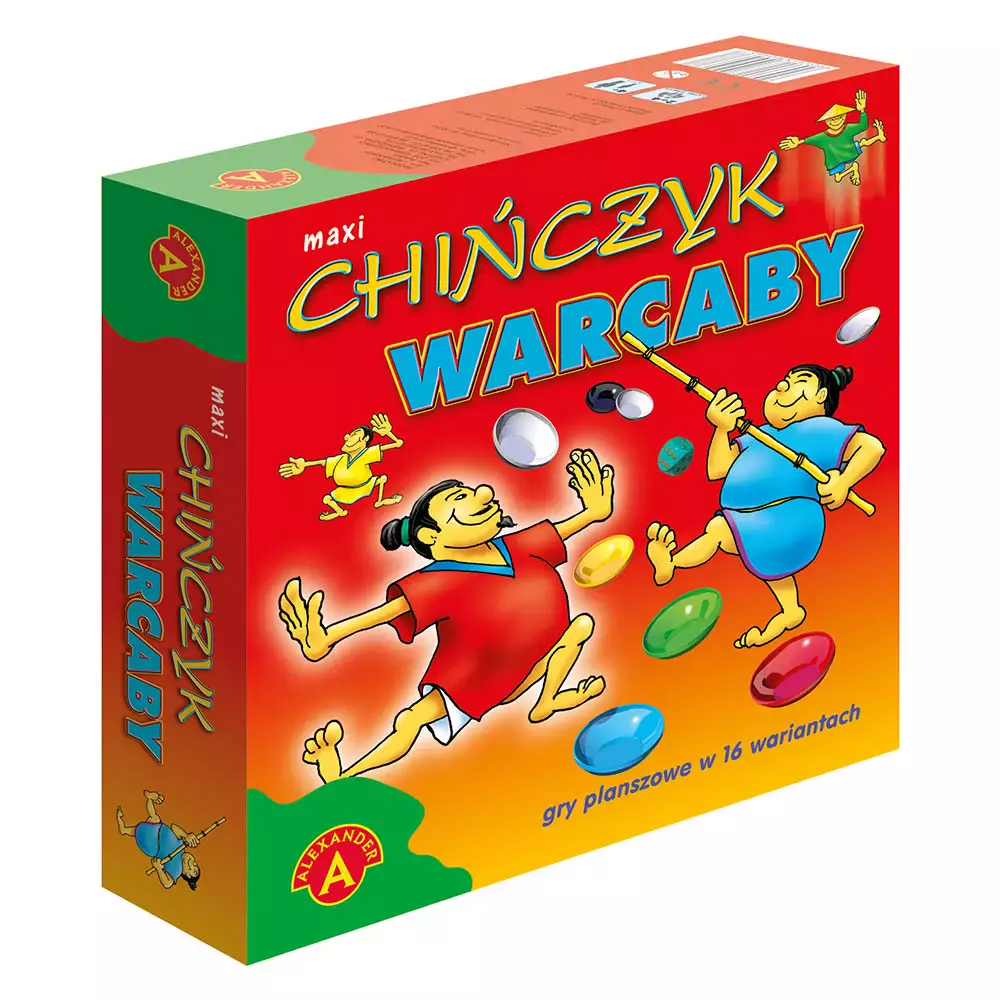 Chińczyk / Warcaby. Gry planszowe w 16 wariantach - Gry
