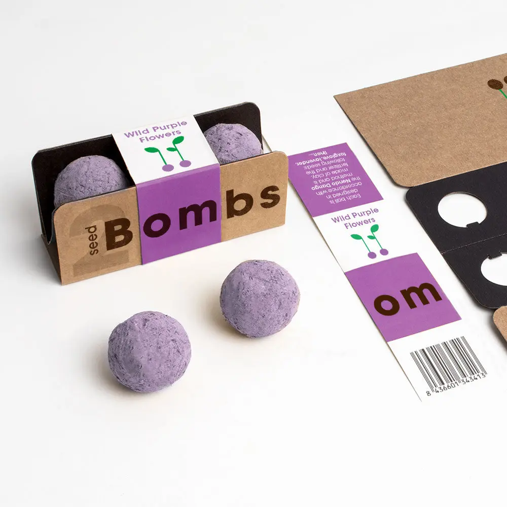 Biodiversity Bombs Resetea – Wild Purple Flowers - Zabawki