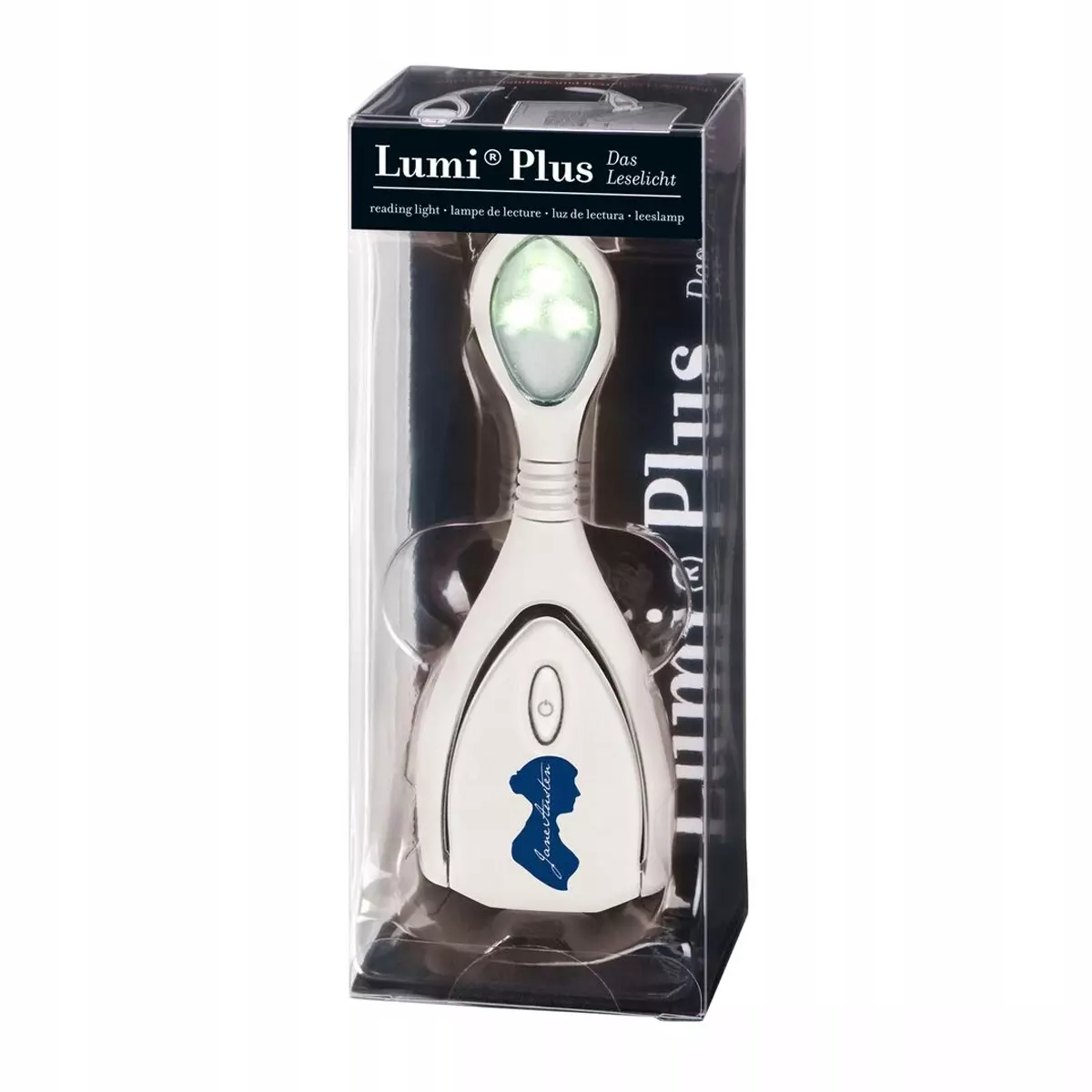 Lampka do czytania Lumi Plus granatowa Jane Austen - Zabawki