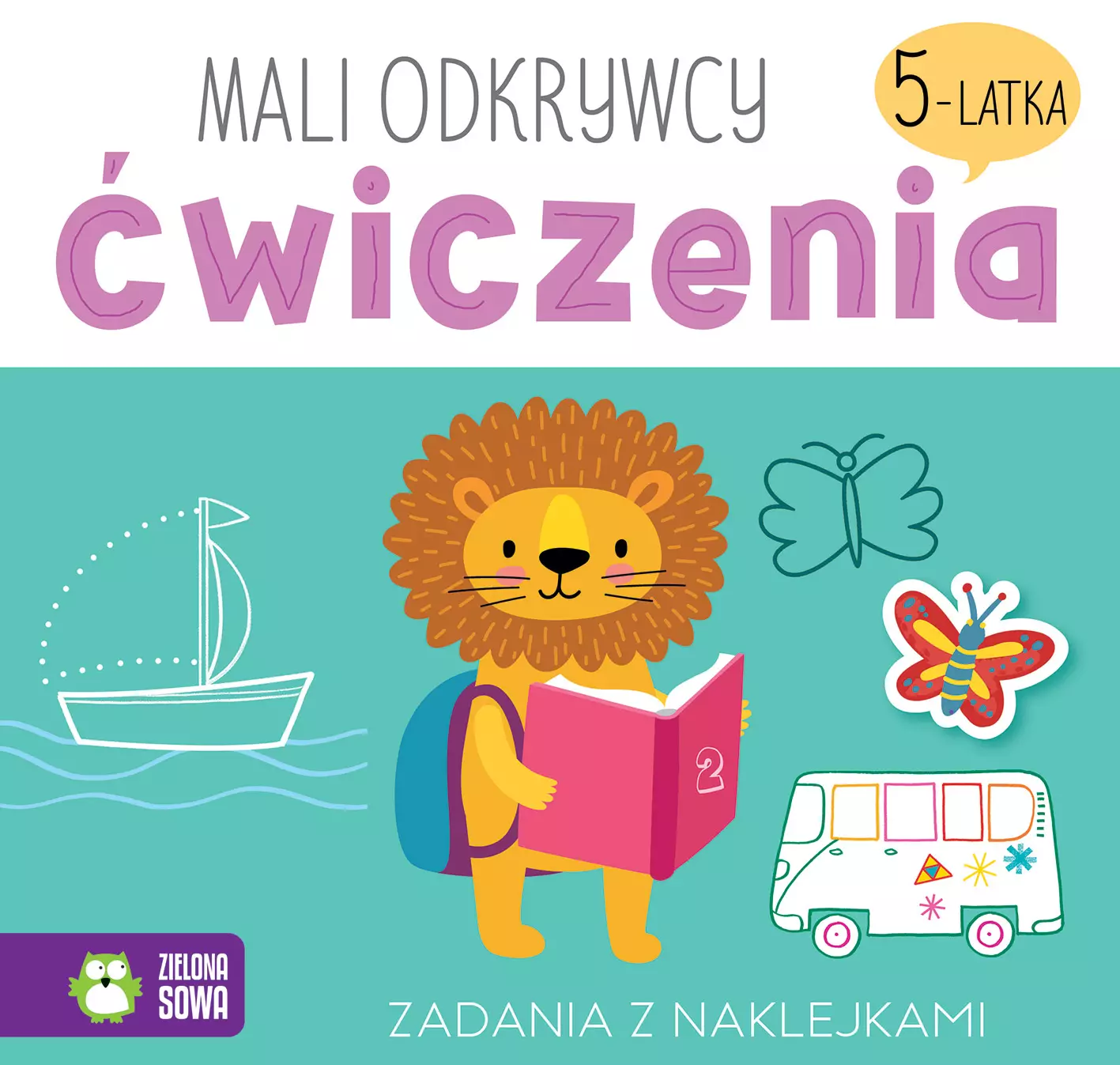 Mali odkrywcy. Ćwiczenia 5-latka - Książki