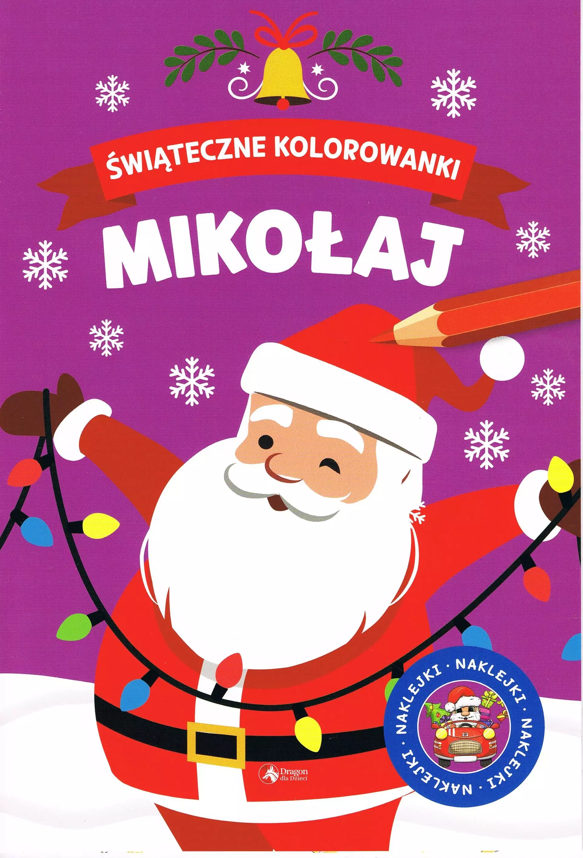 Świąteczne kolorowanki. Mikołaj - Książki