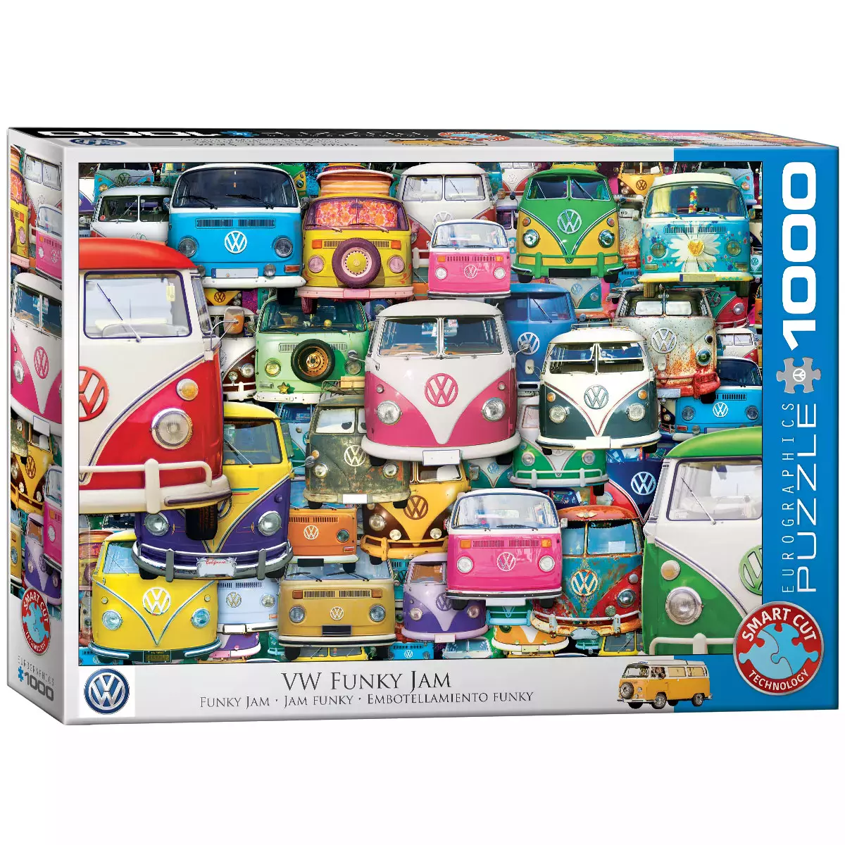Puzzle 1000 Autobusy 6000-5423 - Puzzle
