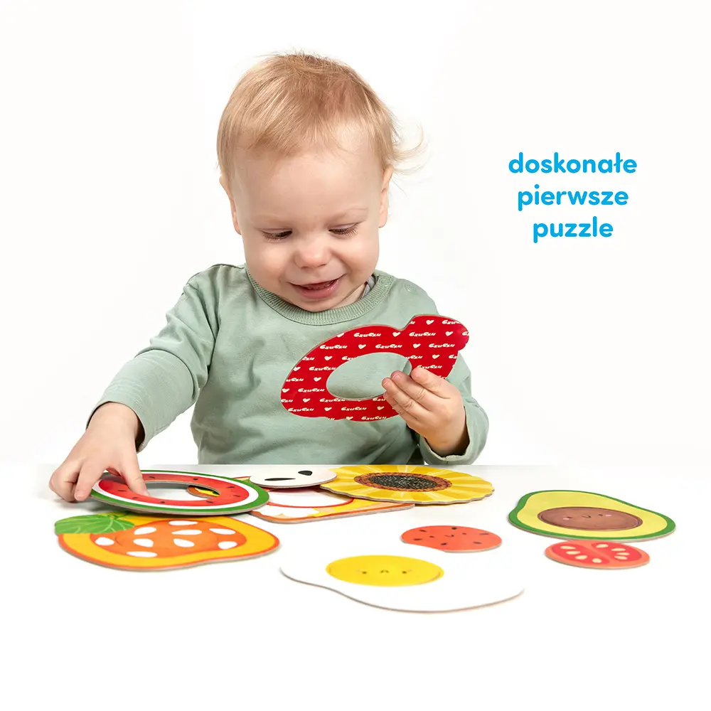 CzuCzu. Moje pierwsze puzzle. Jedzenie - Puzzle